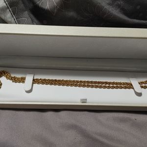 Gold plated chain never worn